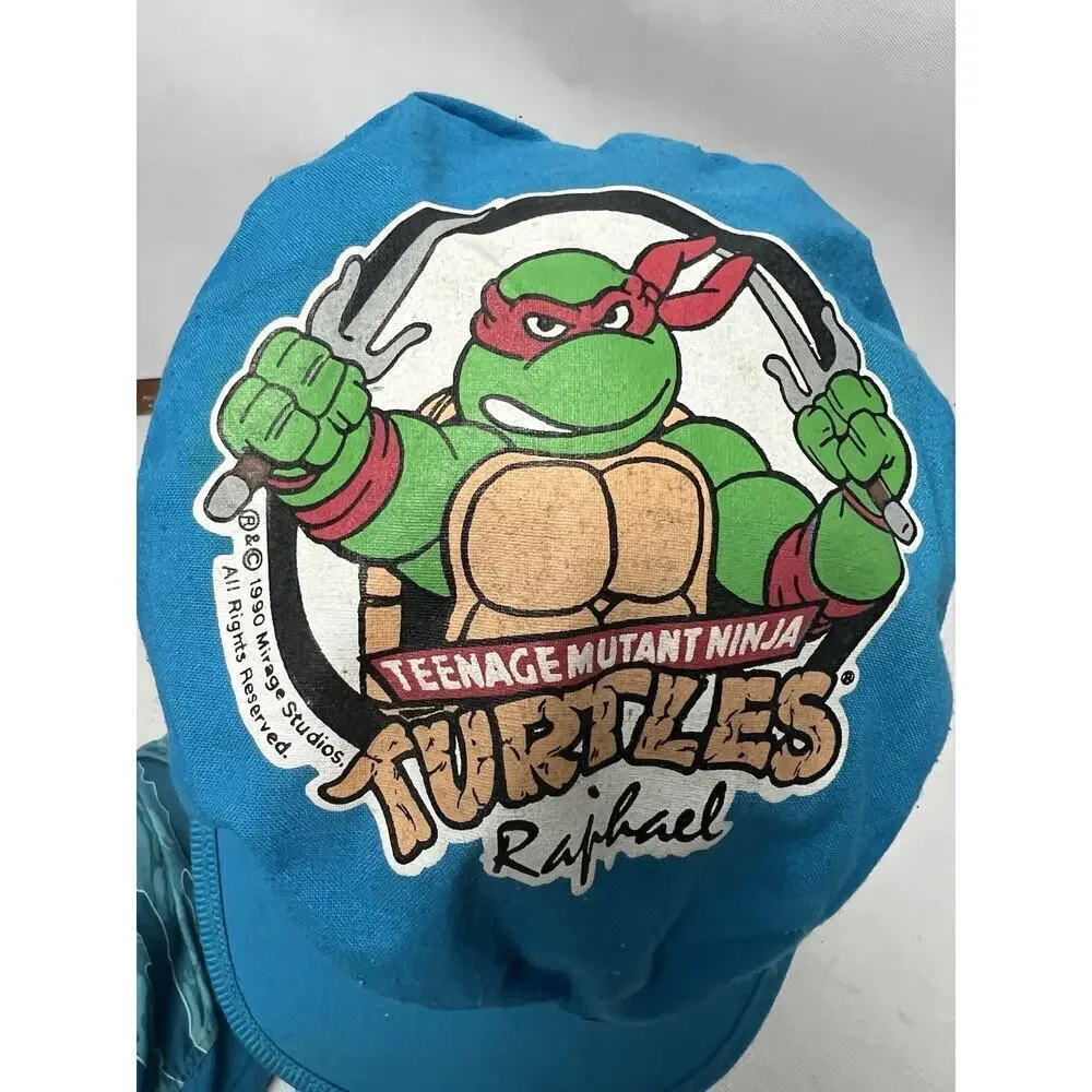 Teenage Mutant Ninja Turtle Power Painters Cap Hat Raphael New